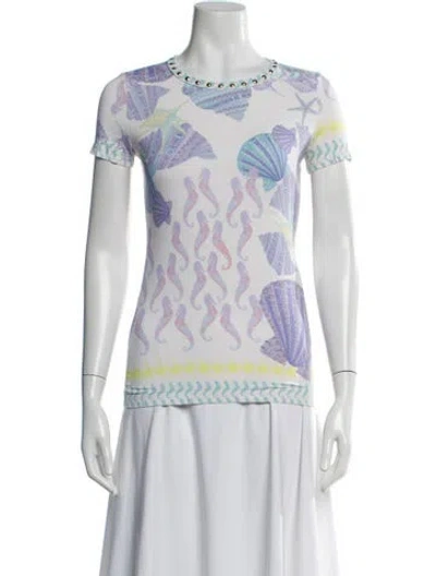 Pre-owned Versace 2012 Graphic Print T-shirt In Multi