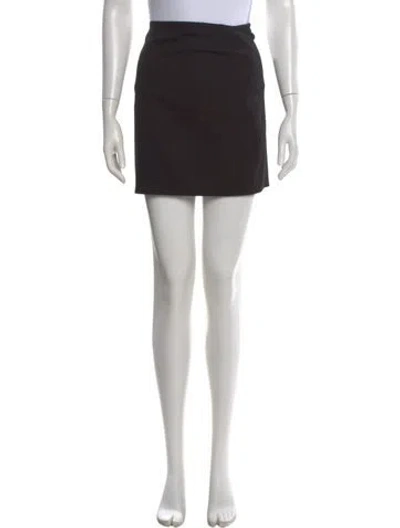 Pre-owned Versace 2020 Mini Skirt In Black