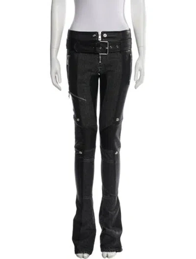 Pre-owned Versace 2023 Wide Leg Pants In Black