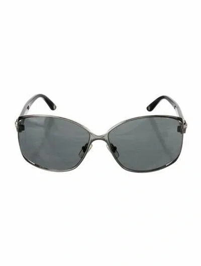 Pre-owned Versace 2125-b Medusa Insignia Sunglasses In Black