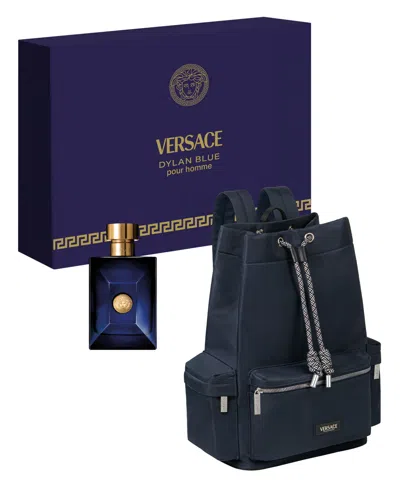 Versace 2-pc. Dylan Blue Pour Homme Eau De Toilette Summer Set With Backpack In Transparent