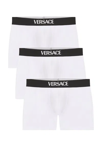 Versace 3 Pack Trunk In White