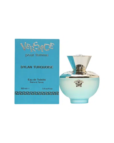 Versace 3.4oz Dylan Turquoise In Transparent