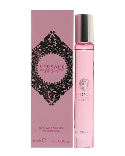 Versace .3oz Bright Crystal Absolu Travel Spray In Transparent