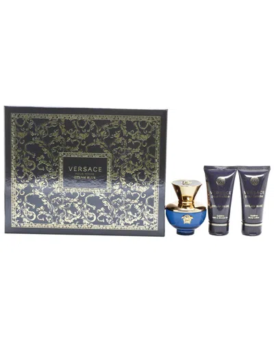 Versace 3pc Dylan Blue Eau De Parfum Set