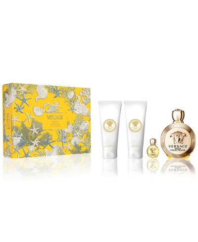 Versace 4-pc. Eros Pour Femme Eau De Parfum Gift Set In No Color