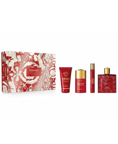 VERSACE 4-PC. MEN'S EROS FLAME EAU DE PARFUM FRAGRANCE SET
