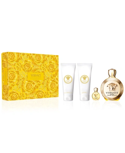 Versace 4-pc. Eros Pour Femme Eau De Parfum Gift Set In No Color