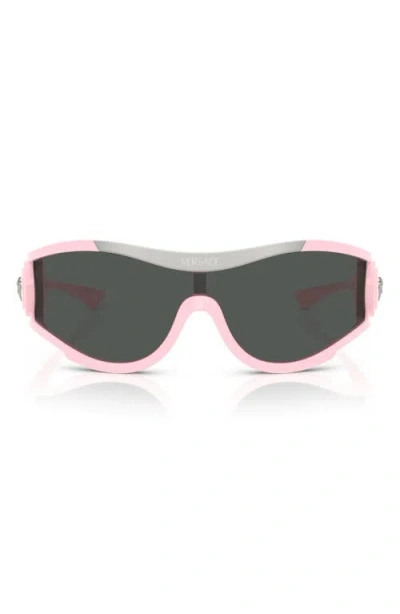 Versace 42mm Irregular Sunglasses In Pink