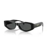Versace Signature Sunglasses In Black