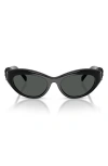 Versace Kids'  49mm Small Cat Eye Sunglasses