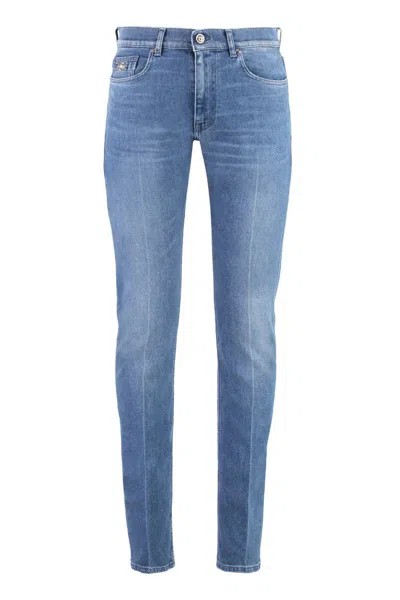VERSACE VERSACE 5-POCKET SLIM FIT JEANS