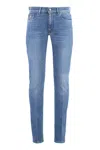 VERSACE 5-POCKET SLIM FIT JEANS