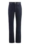 VERSACE 5-POCKET STRAIGHT-LEG JEANS