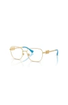 Versace 50mm Phantos Optical Glasses In Gold