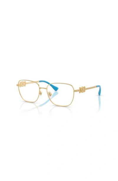 Versace 50mm Phantos Optical Glasses In Gold
