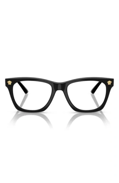 Versace 50mm Pillow Optical Glasses In Black