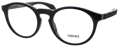 Versace 51mm Acetate Eyeglasses In Gb1 - Black / Demo
