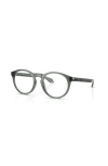 Versace 51mm Phantos Optical Glasses In Brown