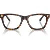 Versace 52mm Pillow Optical Glasses In Havana