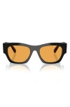 Versace 52mm Pillow Sunglasses In Multi