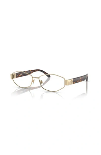 Versace 53mm Irregular Optical Glasses In Multi