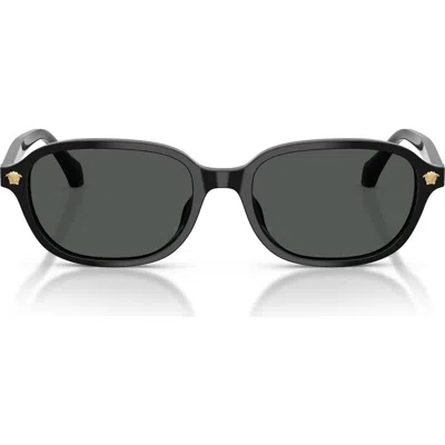 Versace 0ve4514d Rectangular Acetate Sunglasses In Multi