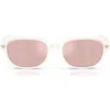 Versace Square-frame Sunglasses In White