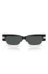 Versace Mann Sunglass Ve4465 In Top Black / White