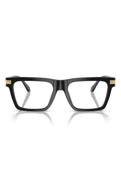 VERSACE VERSACE 53MM RECTANGULAR OPTICAL GLASSES