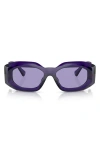 Versace Oval Medusa In Violet