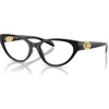 Versace 54mm Cat Eye Optical Glasses In Black