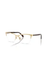 Versace 54mm Cat Eye Optical Glasses In Black