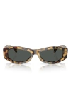 Versace 54mm Irregular Sunglasses