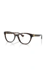 Versace 55mm Cat Eye Optical Glasses In Multi