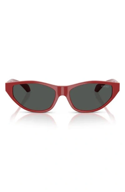 Versace 55mm Cat Eye Sunglasses