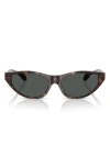 Versace 55mm Cat Eye Sunglasses