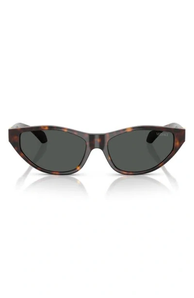 Versace 55mm Cat Eye Sunglasses