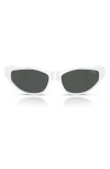 Versace 55mm Cat Eye Sunglasses In Multi