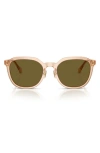 Versace Square-frame Sunglasses In Brown