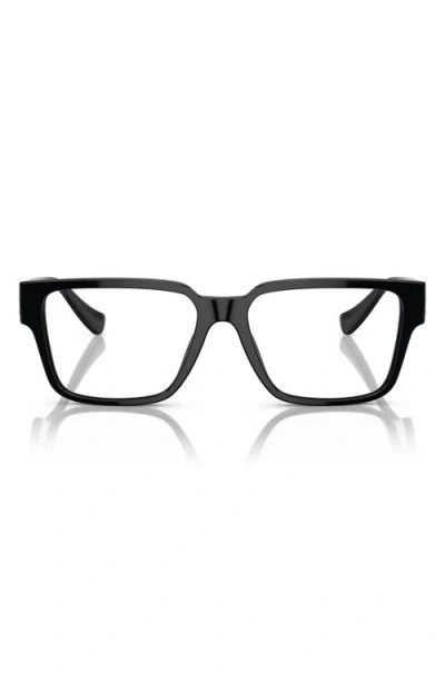 Versace 55mm Rectangular Optical Glasses