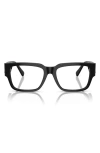 Versace Eyewear Rectangle-frame Glasses In Black