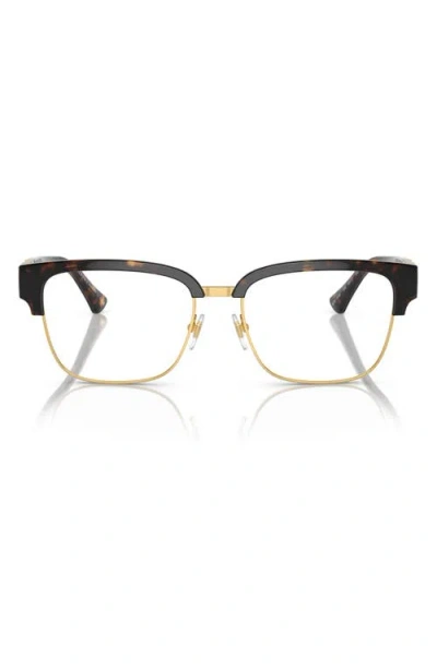 Versace Square Frame Flat Mirror In Black