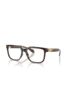 Versace 55mm Square Optical Glasses In Multi