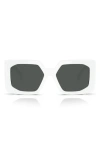 Versace E4478u Square Sunglasses In White