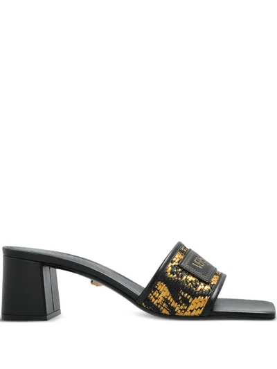 Versace 55mm Theia Barocco Mules