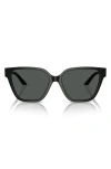 Versace Embellished Medusa Butterfly Sunglasses In Black