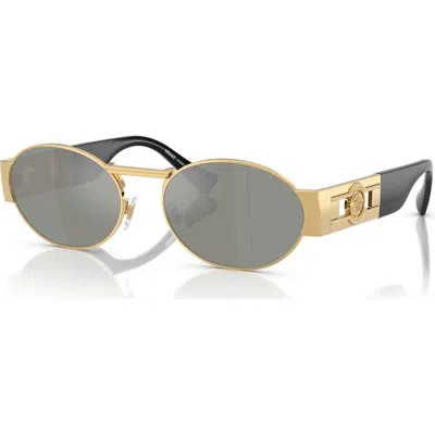 Versace 56mm Oval Sunglasses In Multi