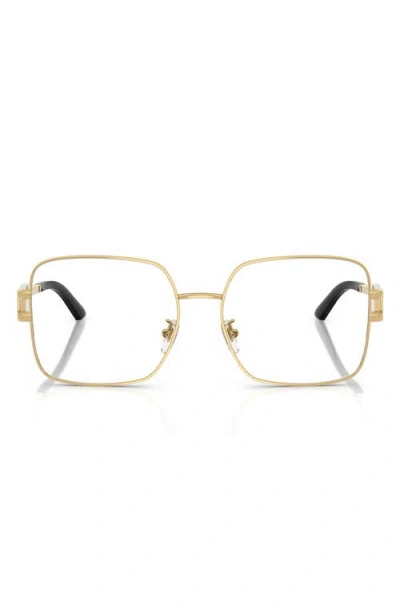VERSACE VERSACE 56MM SQUARE OPTICAL GLASSES