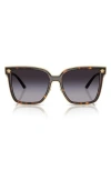 Versace 58mm Butterfly Sunglasses In Havana